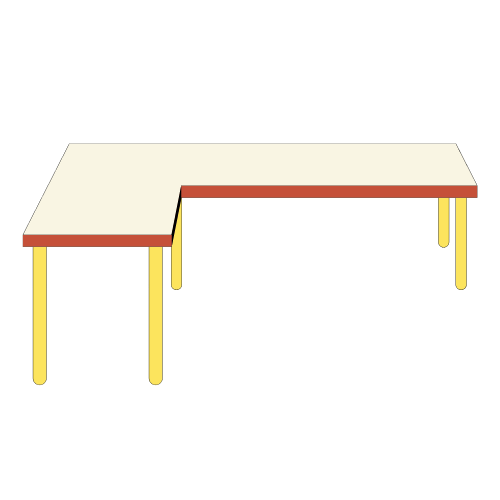 Desk L Shape